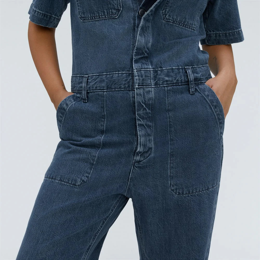 EVERLANE THE SUPER SOFT COVERALL - SZ 2 **GENTLY USED/LIKE NEW**