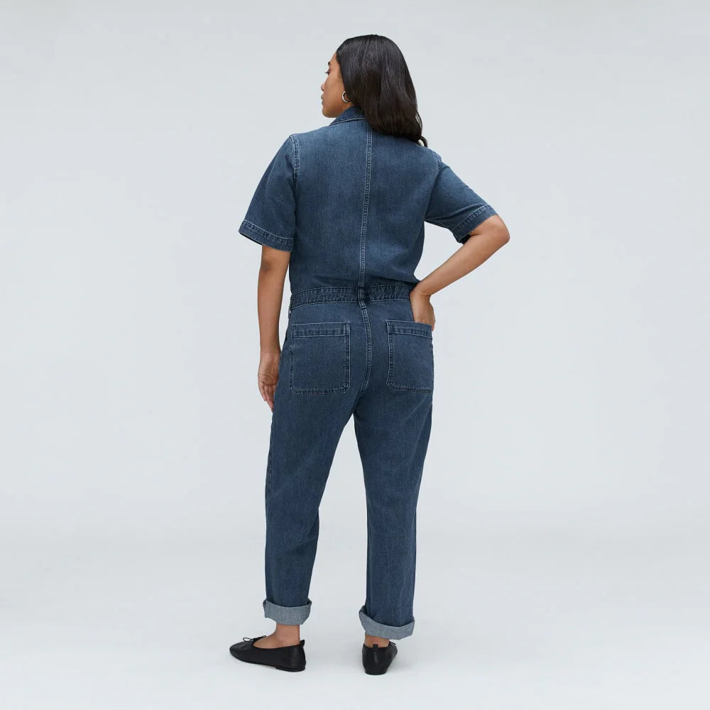 EVERLANE THE SUPER SOFT COVERALL - SZ 2 **GENTLY USED/LIKE NEW**