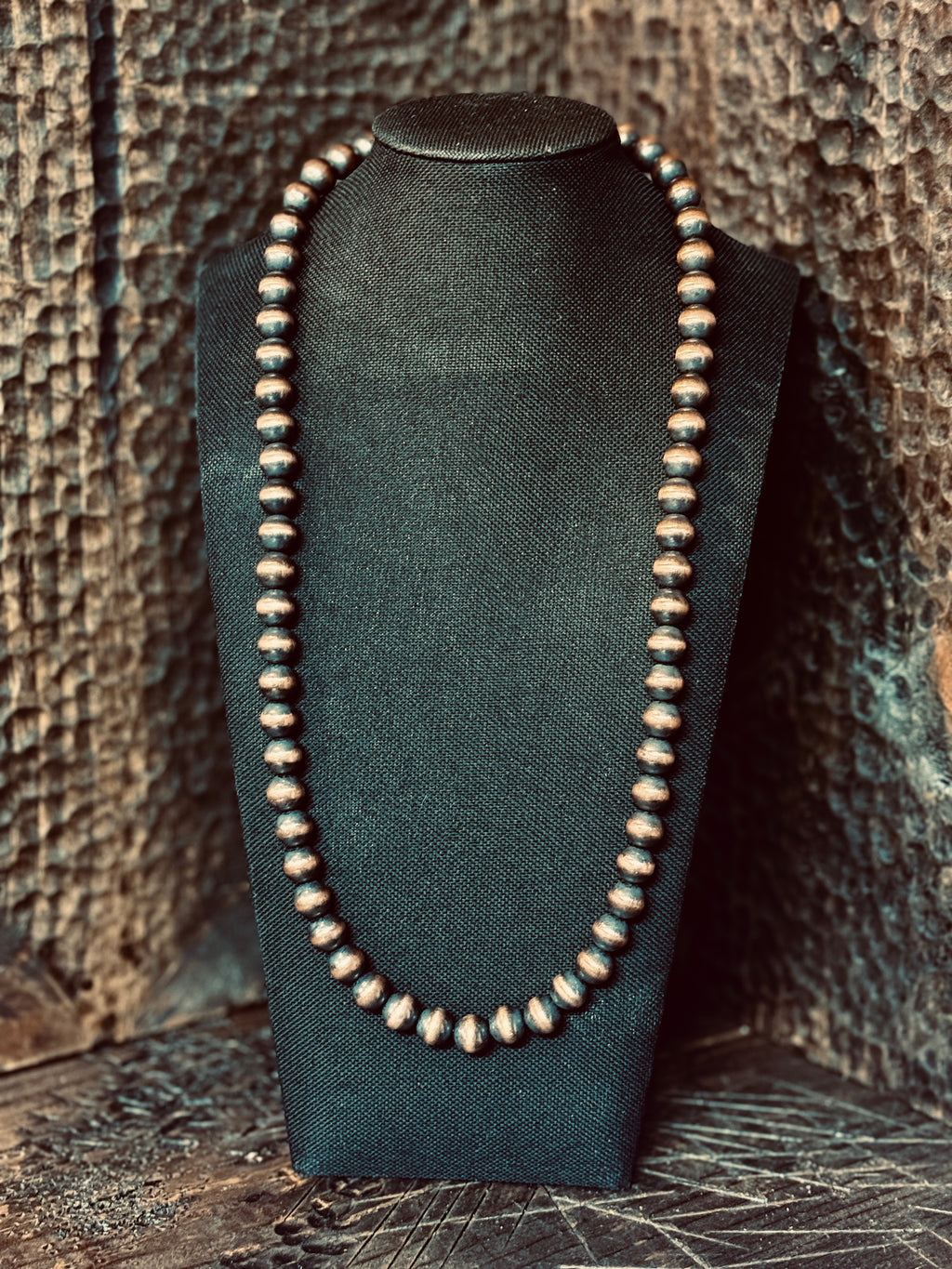 DESERT PEARLS - COPPER - 24-26" / 10mm