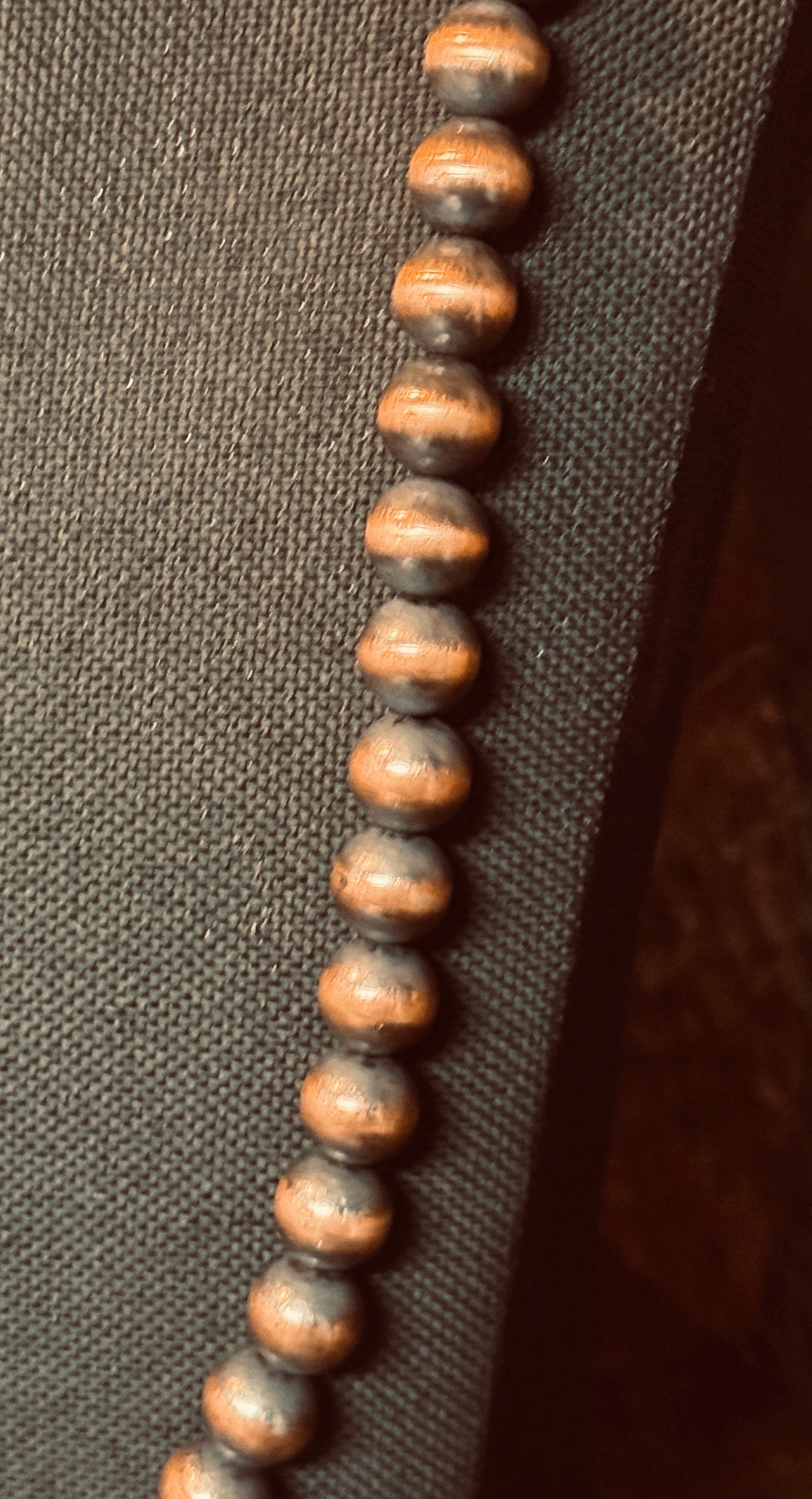 DESERT PEARLS - COPPER - 24-26" / 10mm