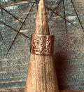Copper Cigar Band Ring - 7