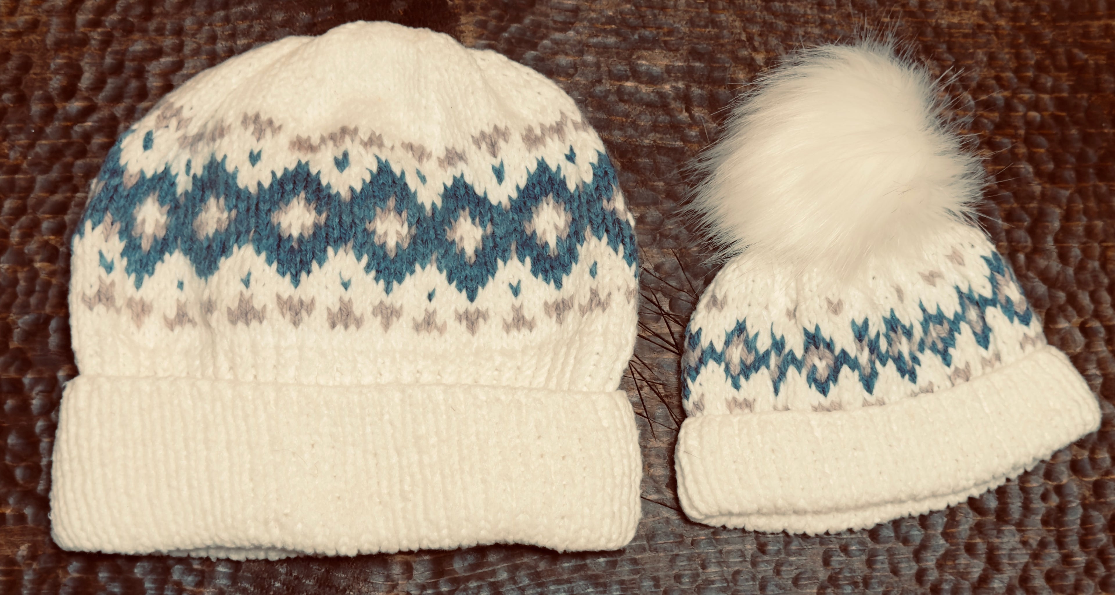 Mommy & Me Fair Isle Frozen Fair Isle Set - Newborn