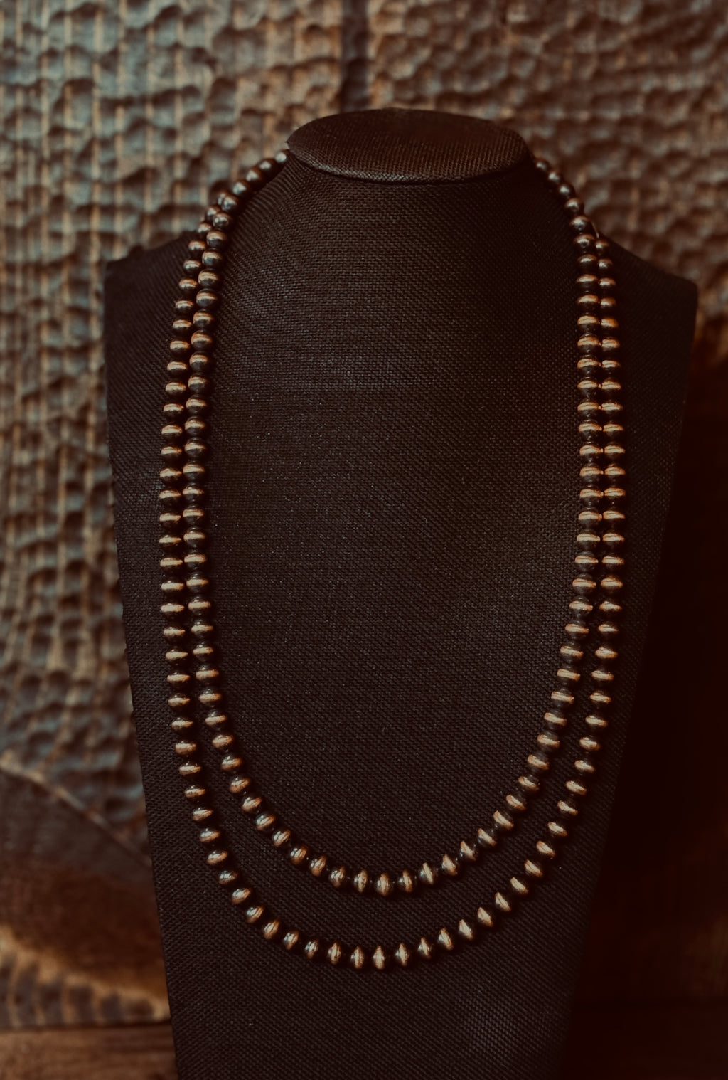 Copper Desert Pearls - 6mm 21-23"