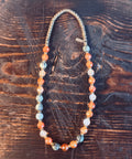 LOVE PRAY QUARTER MALA CHOKER