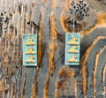 136 - MAKE WAVES COPPER EARRINGS