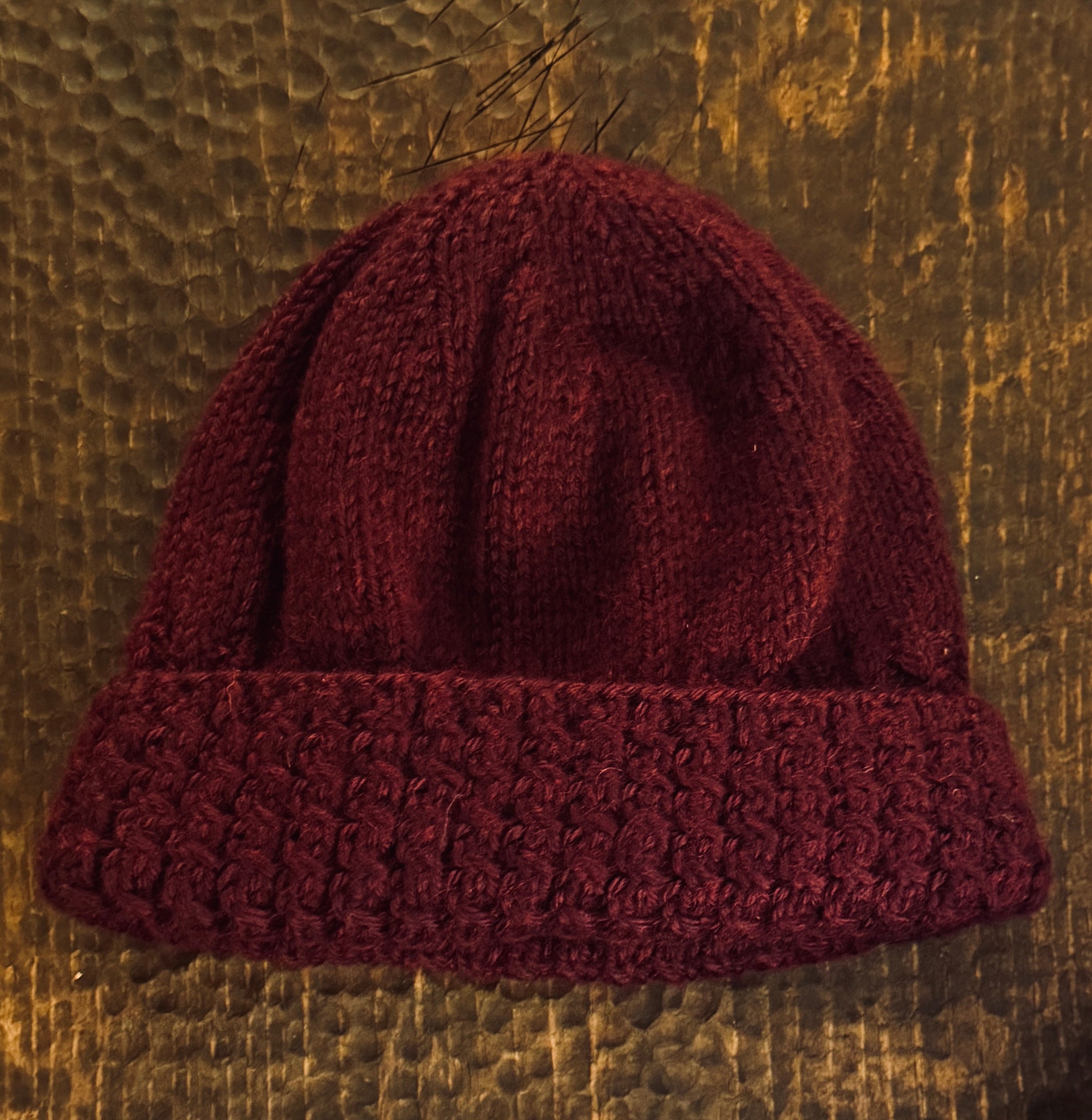 Burgundy Beanie