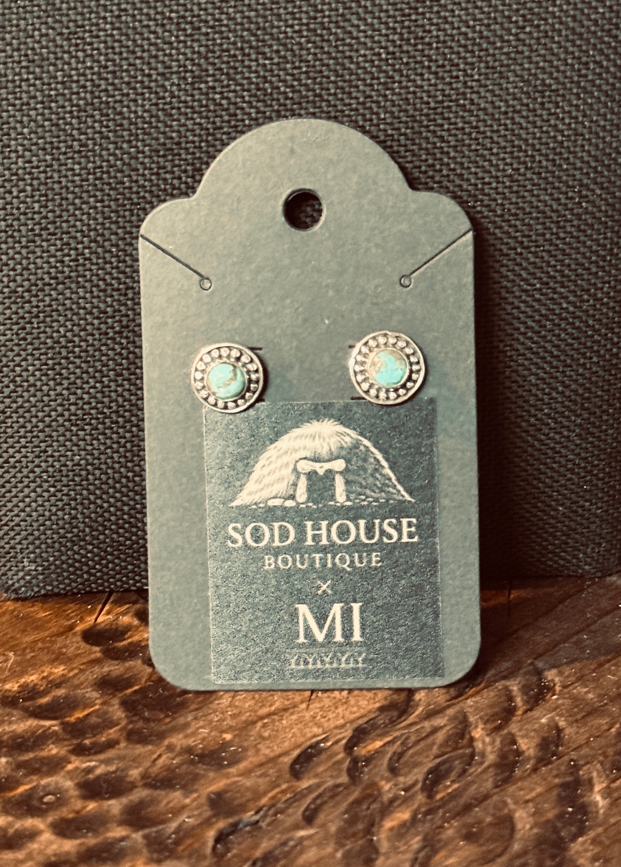 Single Stone Stud - Small - American Made