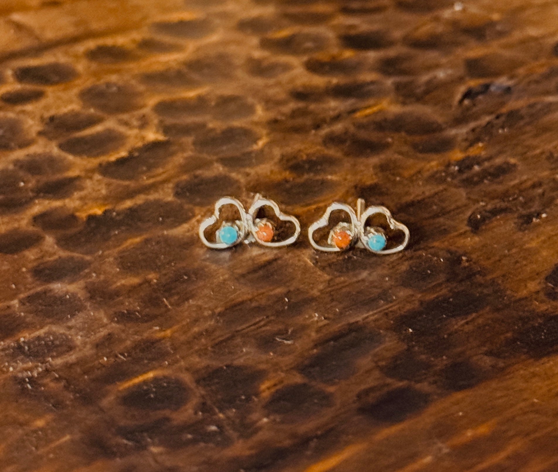 Small Hearts Studs