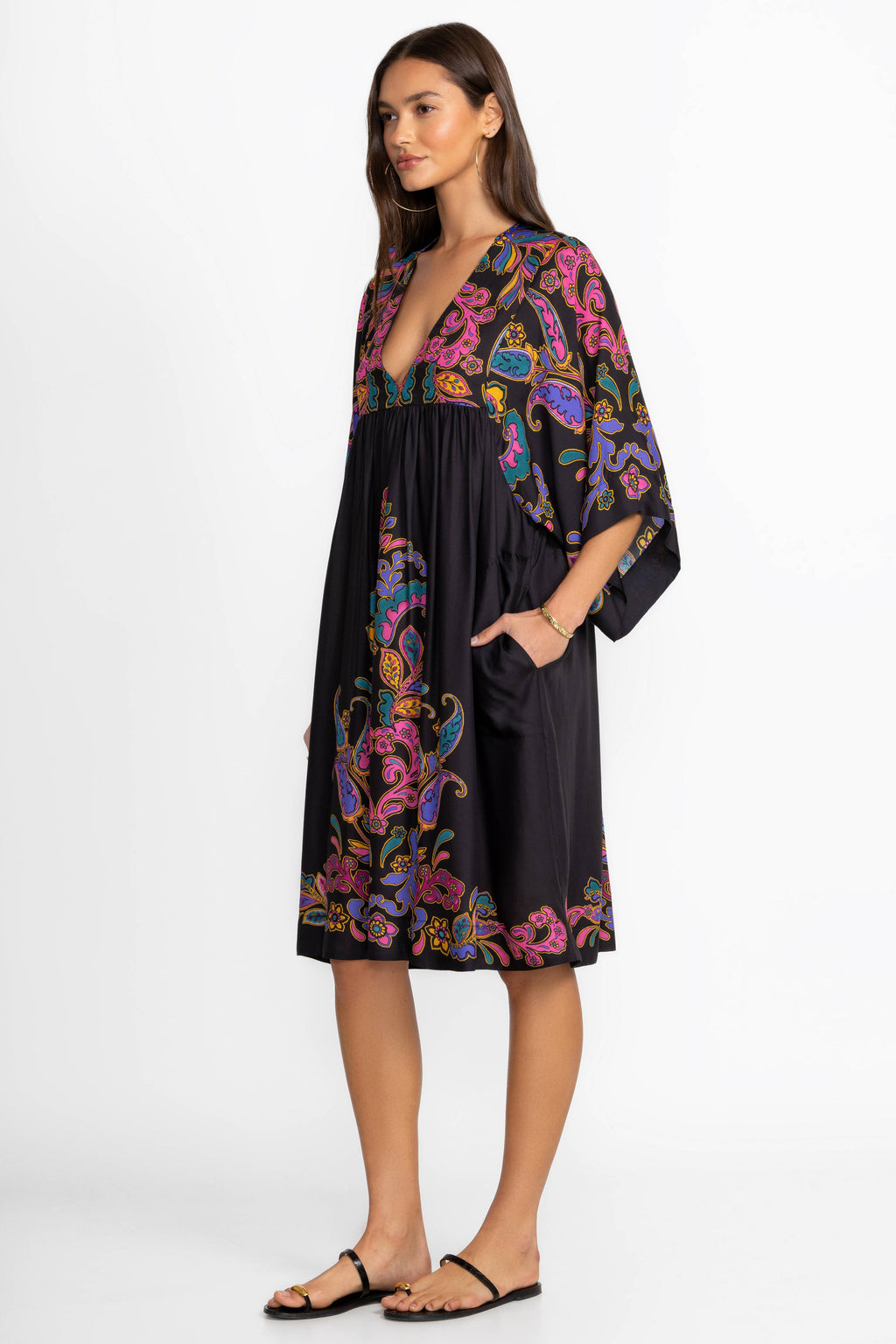 JOHNNY WAS EAST COVER UP DRESS - SMALL **GENTLY USED/LIKE NEW**