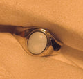 LARIMER SIGNIT RING SET IN STERLING SILVER - SIZE 8