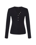 Monroe Organic Cotton Henley Long Sleeve
